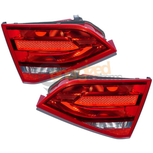 AUDI A4 SALOON 2008-2012 INNER REAR TAIL LIGHTS 1 PAIR O/S & N/S