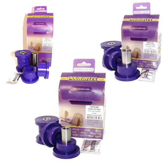 Mazda RX-7 Generation 3 & 4 (1992-2002) PowerFlex Front Wishbone Bush Set