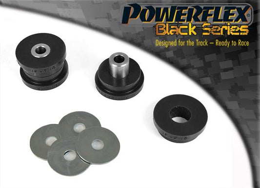 For Fiat 500 2007- PowerFlex Black Series Rear Shock Absorber Top Mounting Bush