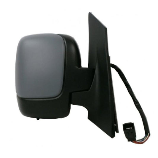 Fiat Scudo Wing Mirror Electric Powerfolding Primed Drivers Side 2007-2015