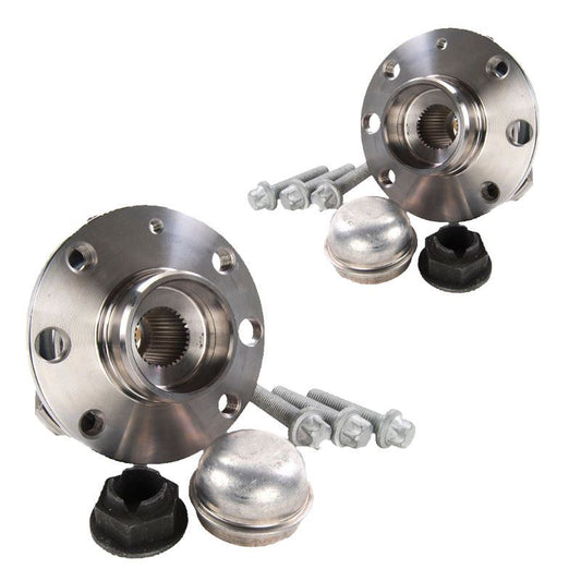 Vauxhall Astra MK5 4 Stud 2004-2010 Front Wheel Bearing Kits Pair Inc Abs Sensor