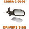 Vauxhall Corsa C Mk2 2000-2006 Cable Wing Door Mirror Primed Cover Drivers Side