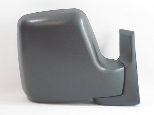 Peugeot Expert Van 1995-2006 Manual Wing Door Mirror Black Cover Drivers Side