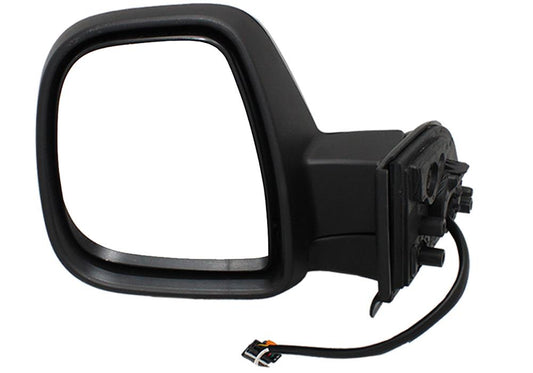 Peugeot Partner 2018-2024 Electric Black Cover Wing Door Mirror Left Side