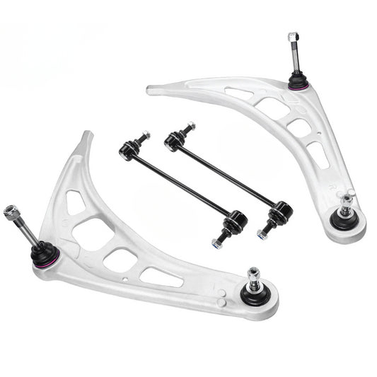 BMW 3 Series E46 1998-2005 Front Lower Wishbones Arms Drop Links Pair