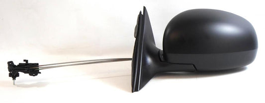 Skoda Fabia Mk2 5/2007-> Cable Wing Door Mirror Black Cover Passenger Side N/S