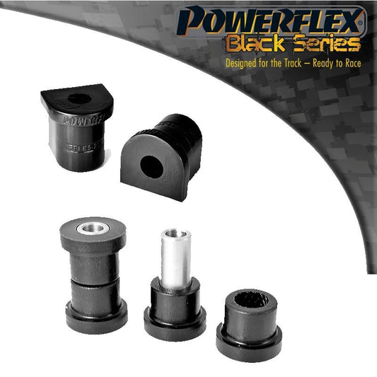 For Porsche 924 and S (All Years) PowerFlex Black Front Wishbone Bush Set