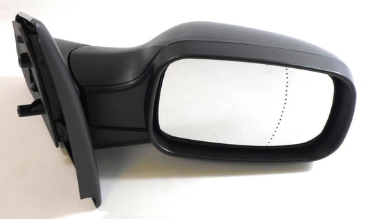 Renault Clio Mk3 2005-9/2009 Electric Wing Door Mirror Black Cover Drivers Side