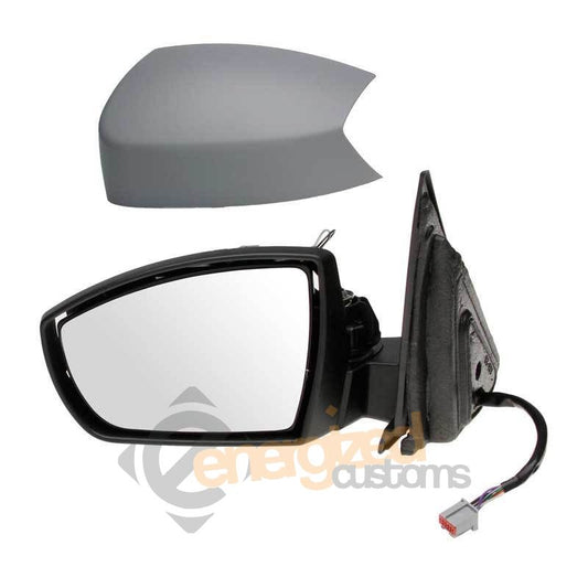 Ford Galaxy 2006-2016 Electric Wing Door Mirror Primed Cover Passenger Side N/S