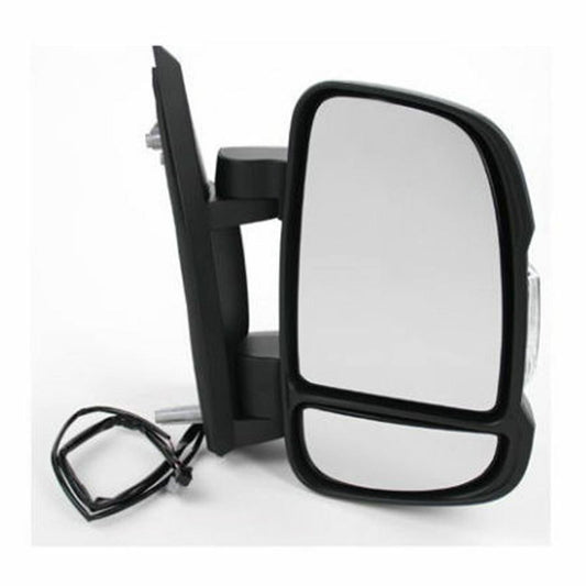 For Citroen Relay Van 2006-2017 Manual Short Arm Black Wing Mirror Drivers Side