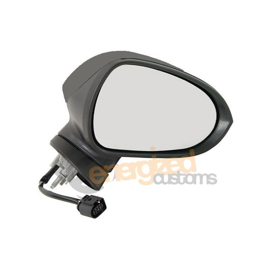 Seat Leon 4/2009-6/2013 Electric Wing Door Mirror Paintable Cover Drivers Side