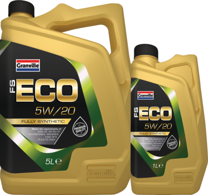 Car Engine Oil Granville FS-ECO Ford Ecoboost SAE 5W20 Fully Synthetic 5L 5 Litre