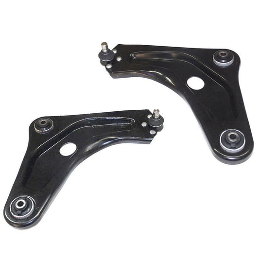 For Peugeot 207 2006-2014 Lower Front Wishbones Suspension Arms Pair