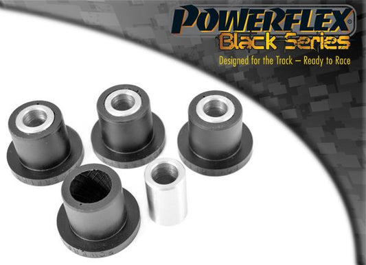 For Ford Escort Mk3/Mk4 1980-1990 PowerFlex Black Rear Wishbone To Hub Bushes