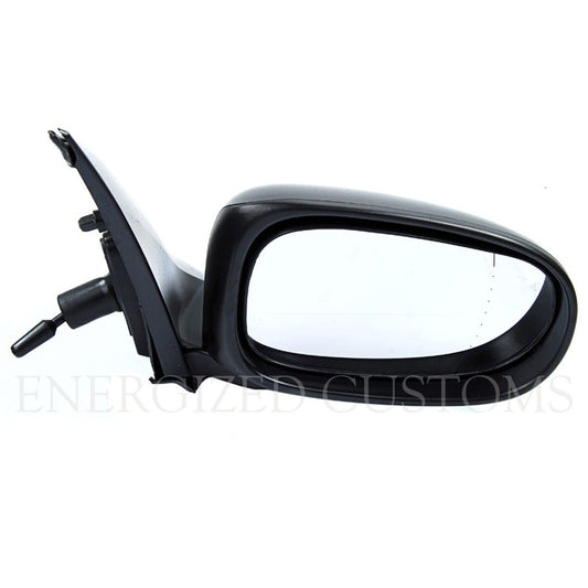 Nissan Almera 2000-2006 Cable Adjust Wing Door Mirror Black Cover Drivers Side