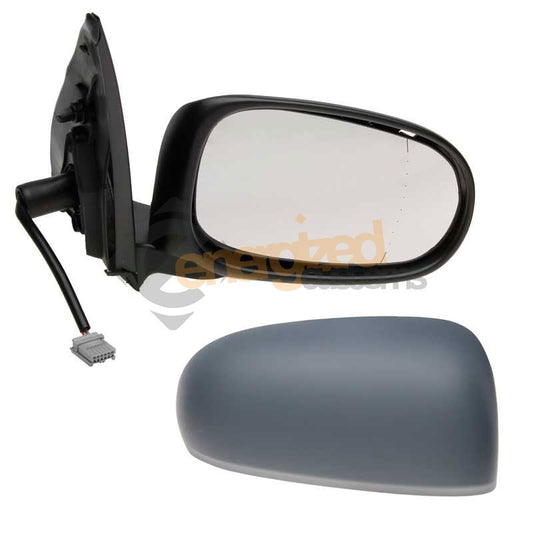 Nissan Almera 2000-2006 Electric Wing Door Mirror Primed Cover Drivers Side