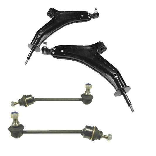 For Land Rover FreeLander 1997-2006 Front Lower Wishbones Arms Drop Links Pair