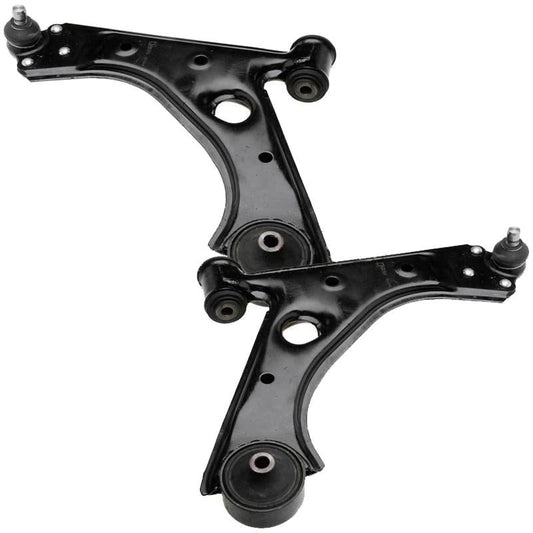 For Fiat Punto 2009-2012 Lower Front Wishbones Suspension Arms Pair