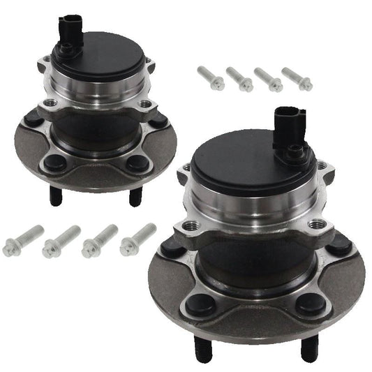 For Ford C-Max 2007-2011 Rear Hub Wheel Bearing Kits Pair Inc Abs Sensor