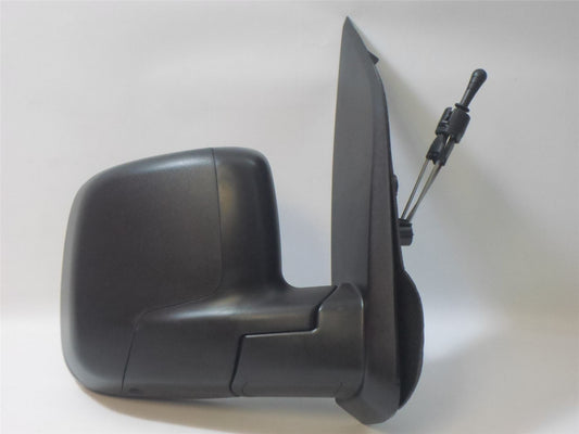 Fiat Qubo 2008-> Cable Adjust Wing Door Mirror Black Cover Drivers Side