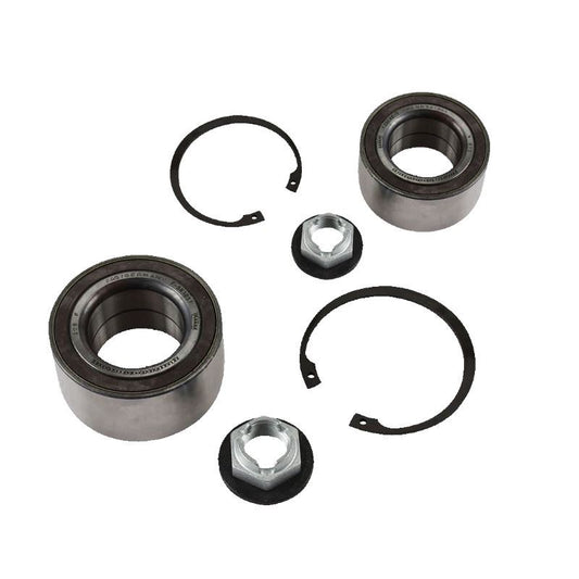 For Ford Focus MK3 2011-2019 Front Hub Wheel Bearing Kits Pair With ABS