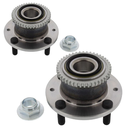 For Mazda 323 Mk5 1994-1998 Rear Hub Wheel Bearing Kits Pair