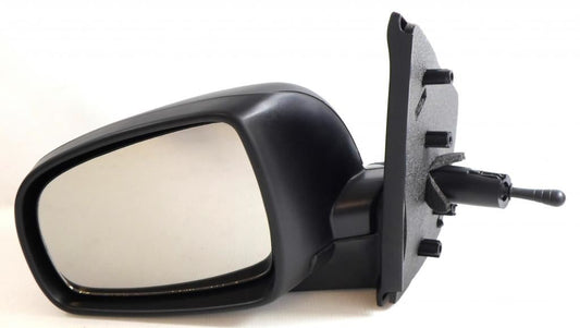 Nissan Note 2006-6/2010 Cable Adjust Wing Door Mirror Black Cover Passenger Side