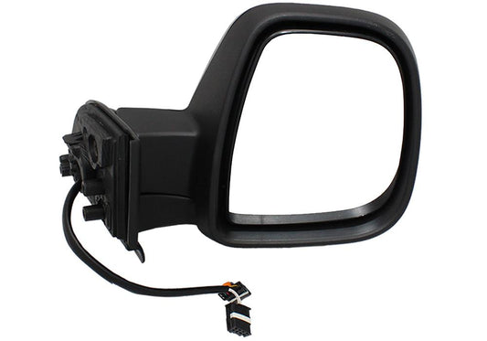 Peugeot Partner 2018-2024 Electric Black Cover Wing Door Mirror Right Side