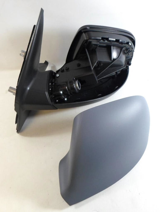 VW Transporter T5 Van 1/2010-> Manual Wing Door Mirror Primed Passenger Side N/S