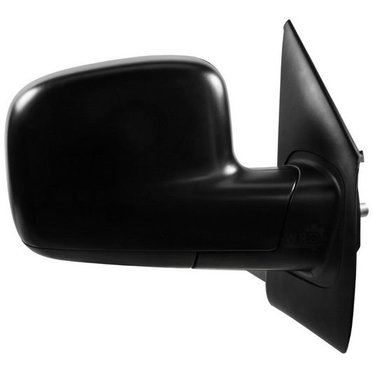 VW Transporter T5 2003-2010 Manual Black Door Wing Mirror Drivers Side Right