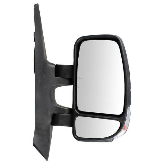 Vauxhall Movano 2010-2021 Electric Black Indicator Wing Door Mirror Drivers Side