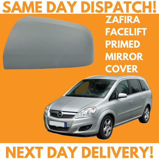 Vauxhall Zafira B MK2 2008-2014 Wing Mirror Cover Primed Left Side
