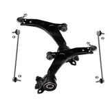 For Volvo C30 2004-2014 Front Lower Wishbones Arms and Drop Links Pair