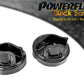 For Vauxhall Zafira B 2005-2011 PowerFlex Black Front Lower Engine Mount Insert