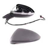 VW Golf MK7 2013-2020 Electric Heated Primed Door Wing Mirror Left Side