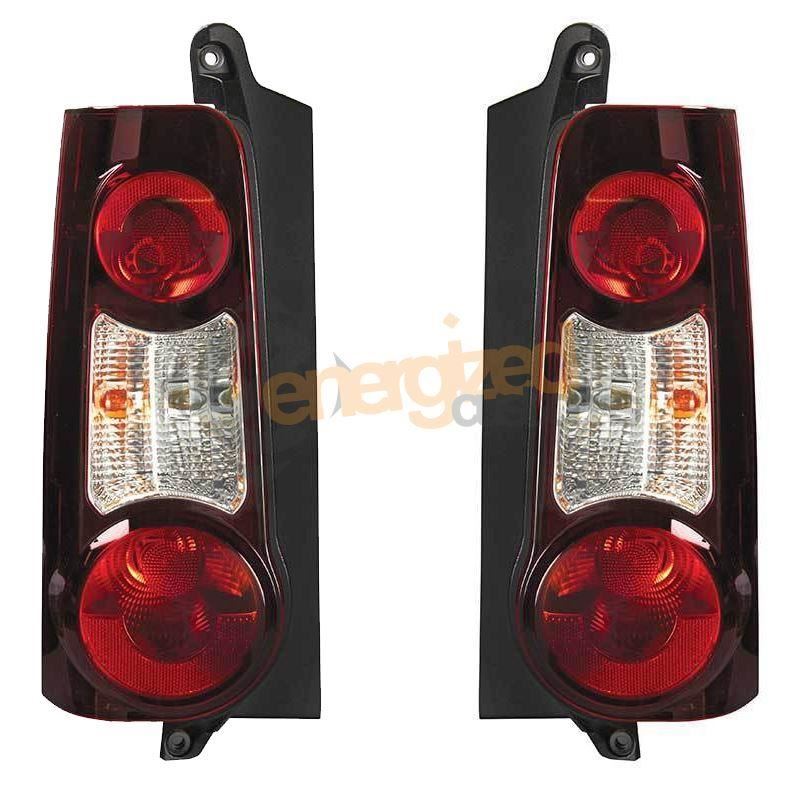 PEUGEOT PARTNER TWIN DOOR 2012-2016 REAR TAIL LIGHTS PAIR LEFT & RIGHT