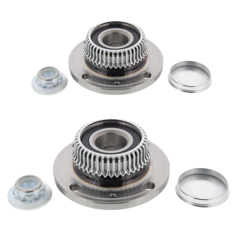 For Seat Inca 1995-2004 Rear Hub Wheel Bearing Kits Pair
