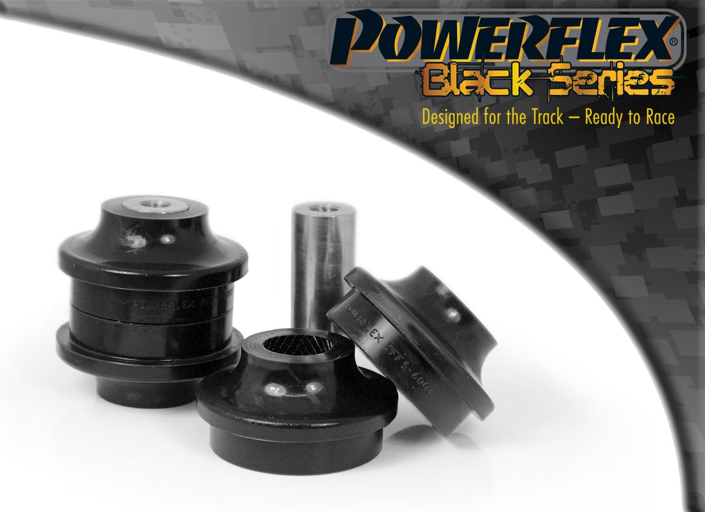 For BMW 6 Series (2011-) PowerFlex Black Front Arm to Chassis Bush
