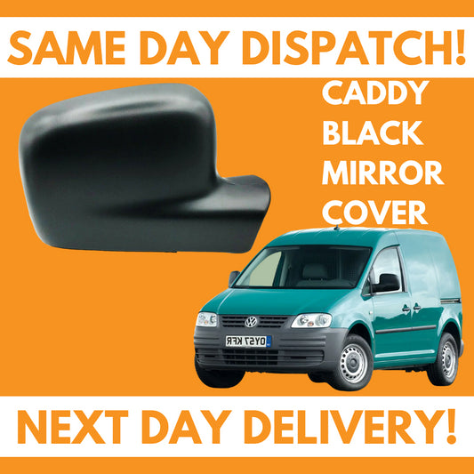 VW Caddy 2004-2020 Wing Mirror Cover Black Right Side