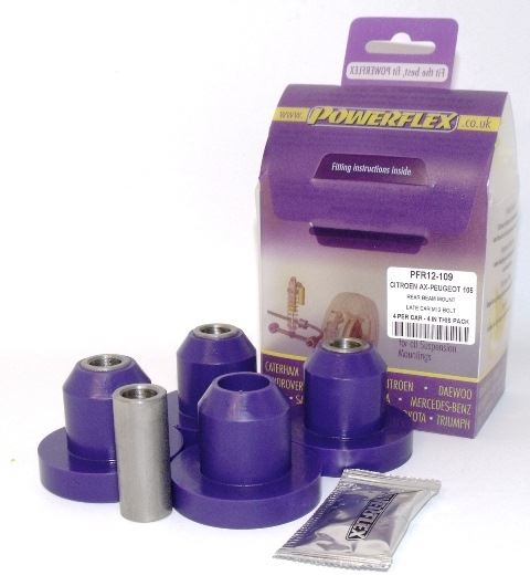 For Peugeot 106 & 106 GTi/Rallye PowerFlex Rear Beam Mount