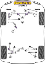 Audi A6 (2011-) PowerFlex Jack Pad Adaptor