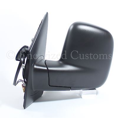 VW Transporter T5 Van 2003-2010 Electric Black Door Wing Mirror Passenger Side