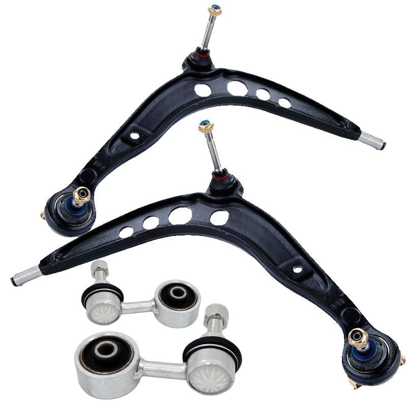 For Bmw 3 Series E36 1991-2001 Lower Front Wishbones Arms and Drop Links Pair