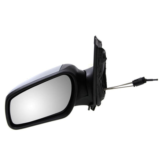 Ford Focus Mk2 2005-5/2008 Cable Adjust Black Wing Door Mirror Passenger Side