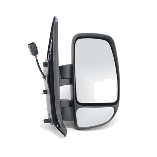 Vauxhall Movano Van 2003-2010 Electric Wing Door Mirror Black Cover Drivers Side
