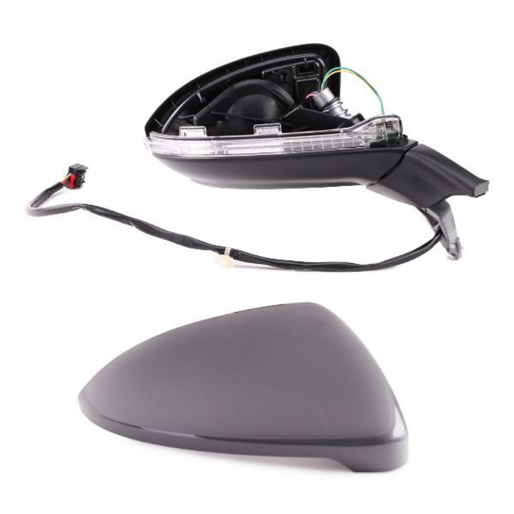 VW Golf MK7 2013-2020 Electric Heated Primed Door Wing Mirror Right Side