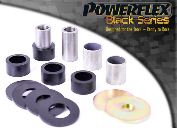 For TVR Sagaris PowerFlex Black Front Wishbone Bush Set