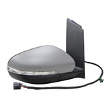 VW Touran Mk2 2010-2016 Electric Door Wing Mirror Primed Drivers Side Right