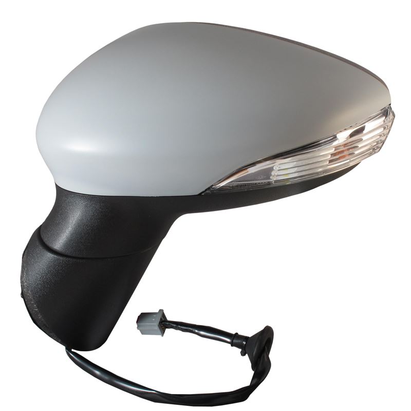 Ford B-Max 2012-2018 Electric Wing Door Mirror Primed Passenger Side Left