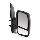 Peugeot Expert 2007-2016 Electric Door Wing Mirror Twin Glass Black Right Side